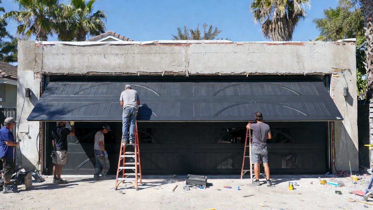 Garage door maintenance checklist